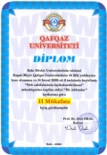 Qafqaz University WebPages competitions - www.firststeps.az